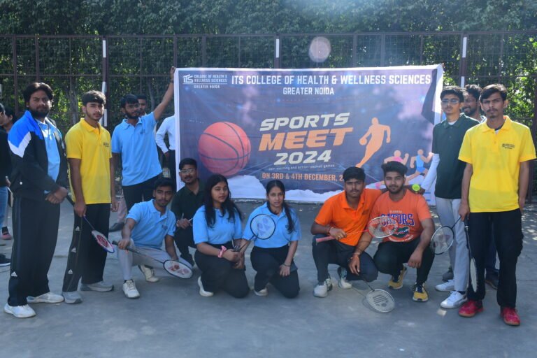 Sports meet at ITS College of Health & Wellness Sciences, Greater Noida