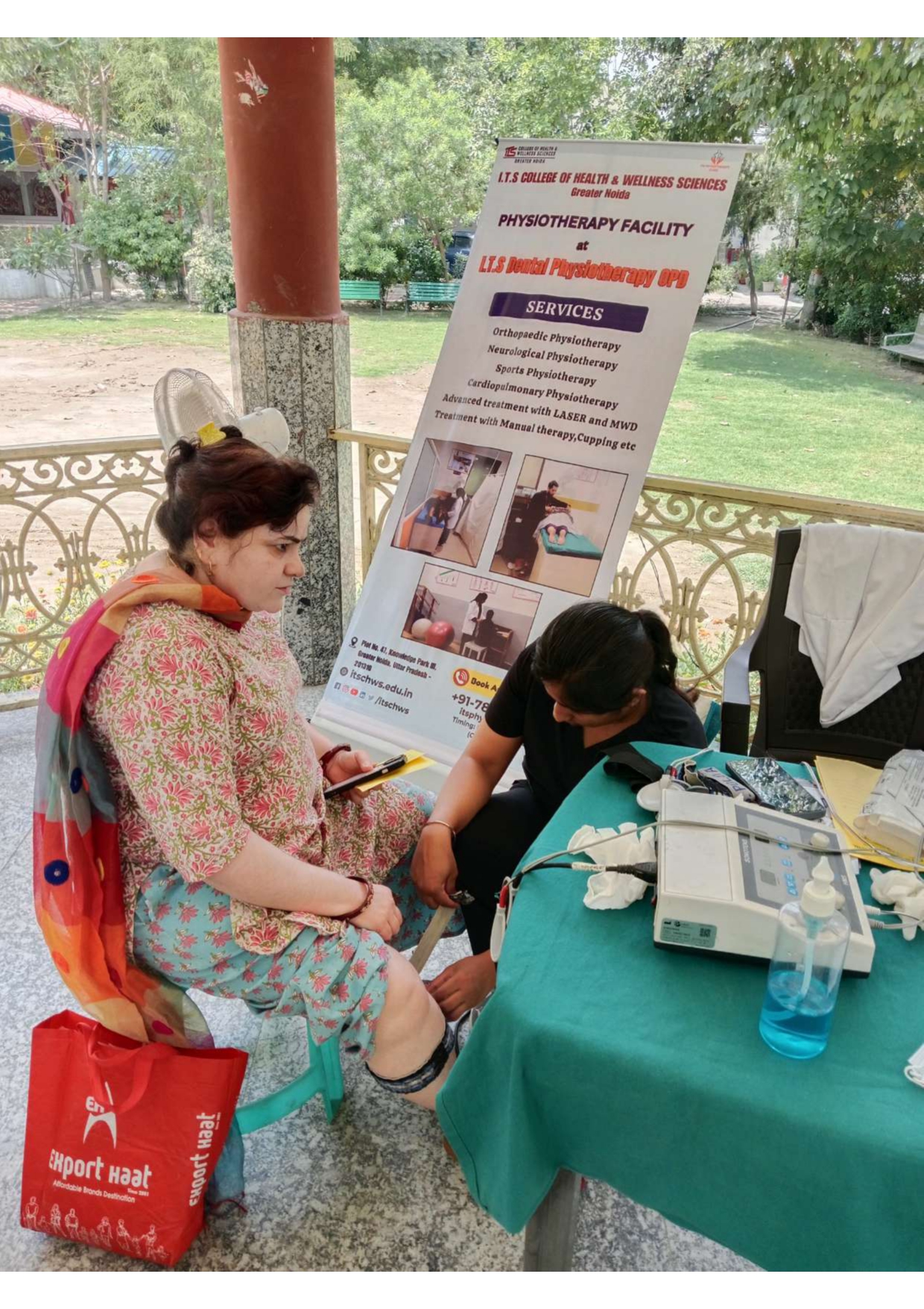 Physiotherapy camp on 1st MAY 2025