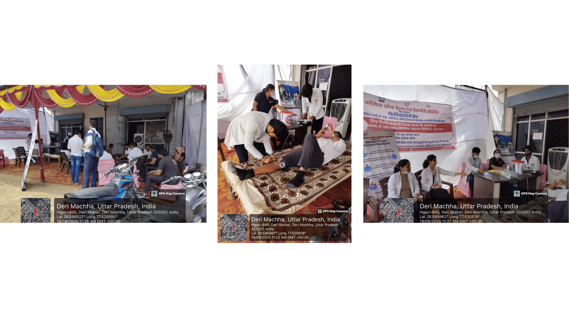 Community camp at deri Maccha Village- 18th and 19th August